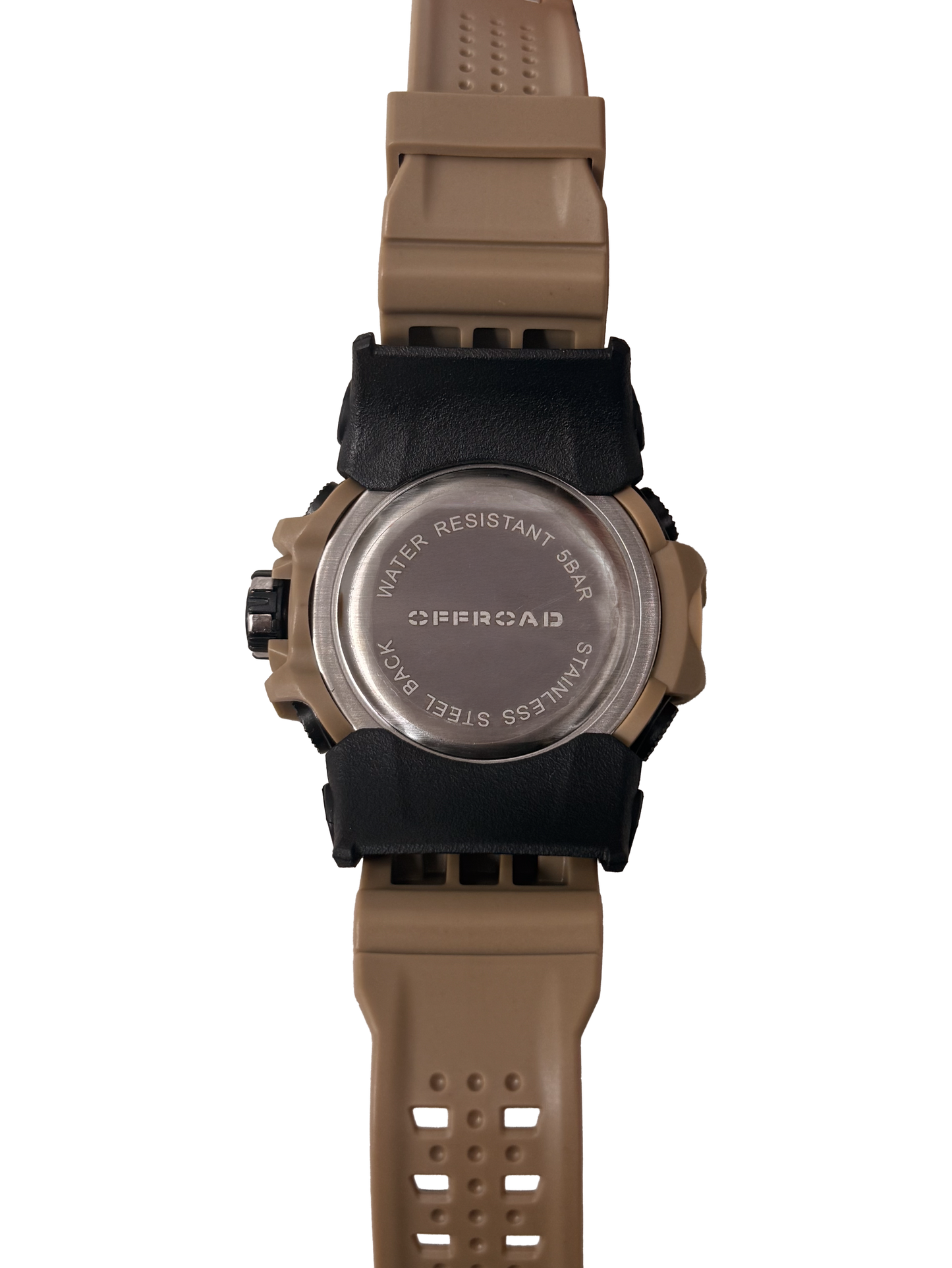 Everest rugged outdoor watch front view - Offroad Watch Co.