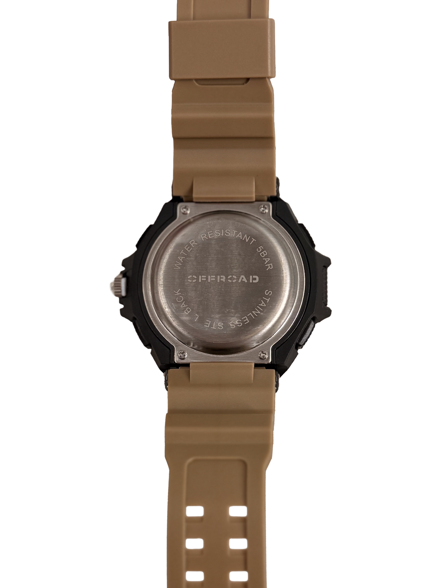 Sahara outdoor watch close up detail - Offroad Watch Co.
