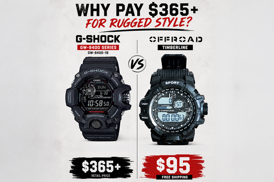G-Shock vs. Offroad Watch Co.: Which Rugged Watch Is Right for You?