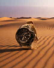 Sahara rugged outdoor watch desert style dual display - Offroad Watch Co.