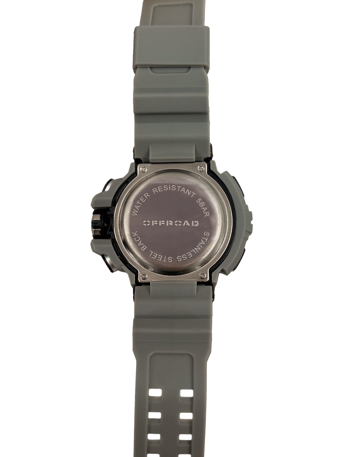 Titan Ridge tactical watch back detail - Offroad Watch Co.