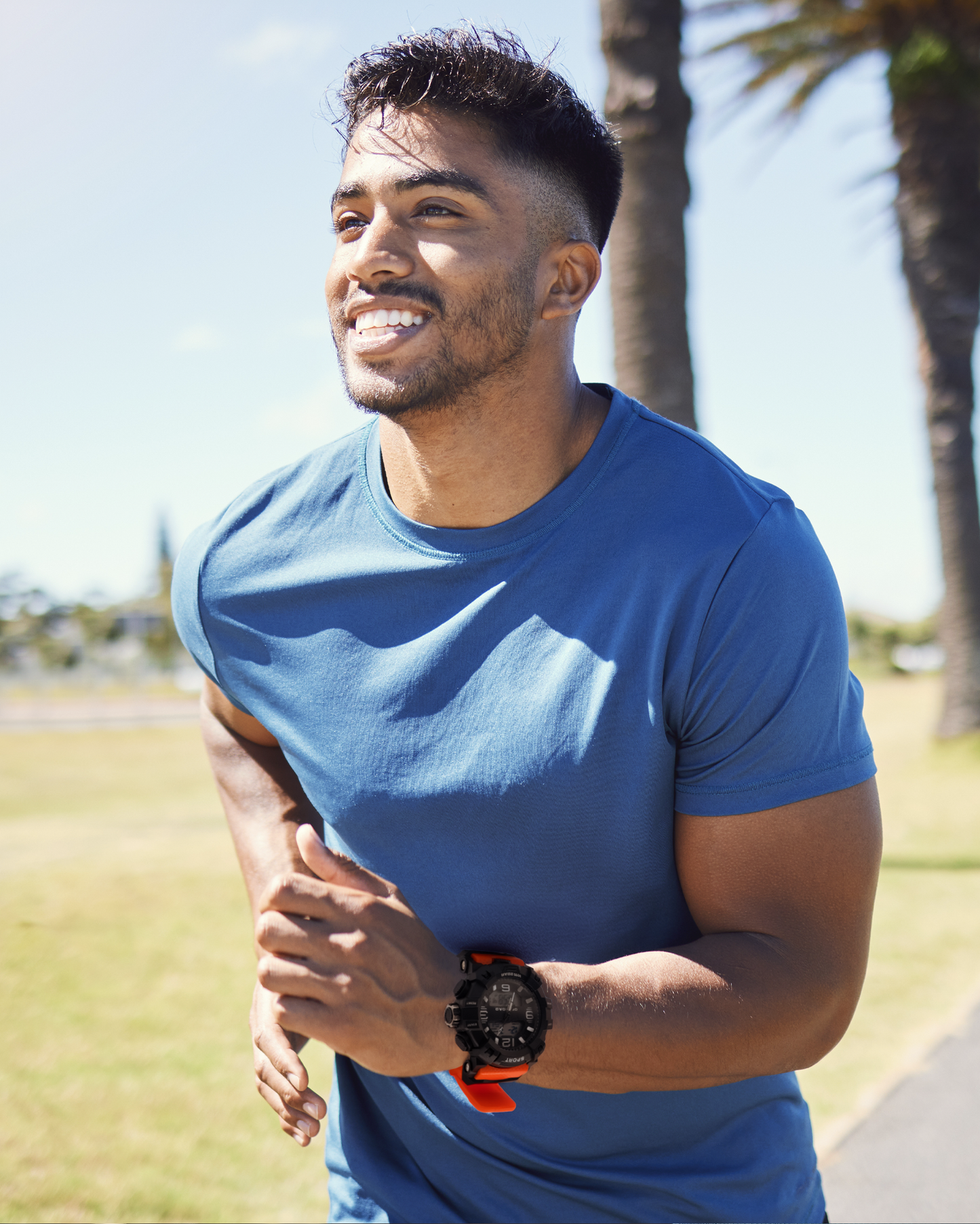 Ember LED backlight watch lifestyle shot - Offroad Watch Co.