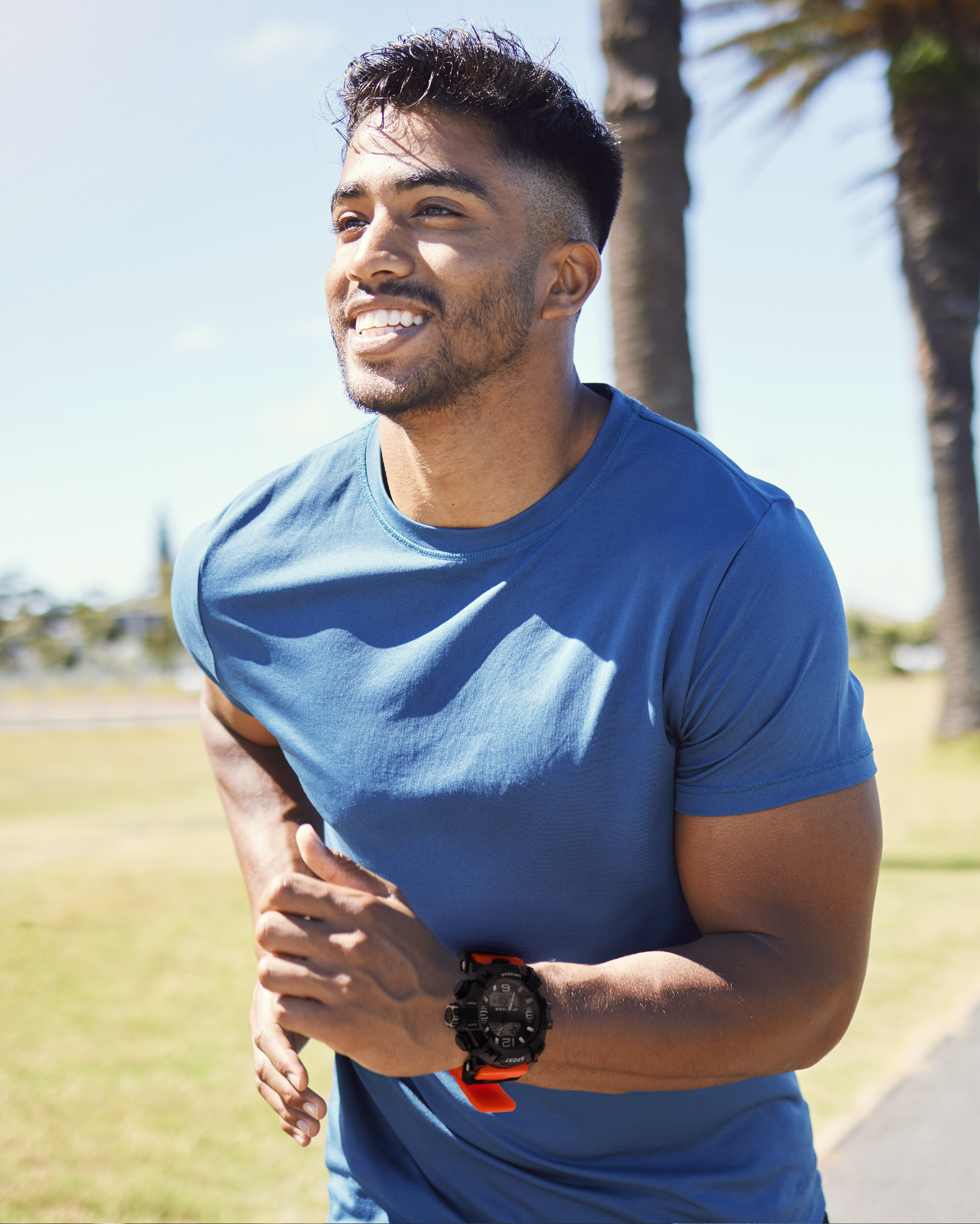 Ember LED backlight watch lifestyle shot - Offroad Watch Co.