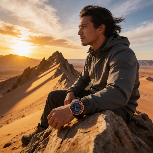 Pine Line watch lifestyle model shot - Offroad Watch Co.