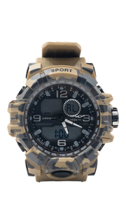 Everest shockproof water resistant watch detail - Offroad Watch Co.