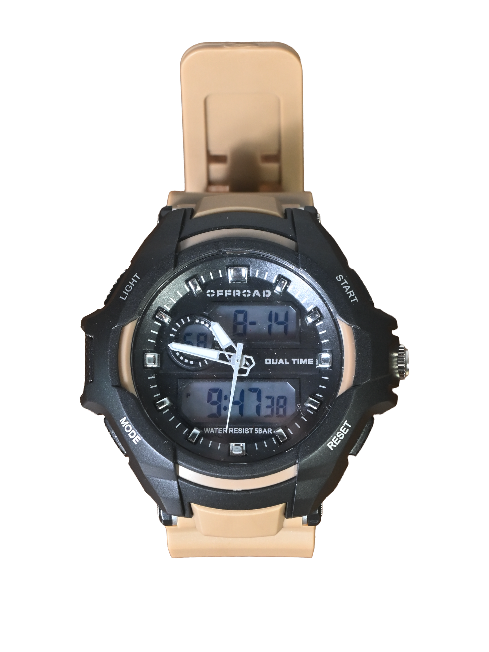 Sahara outdoor watch front view - Offroad Watch Co.