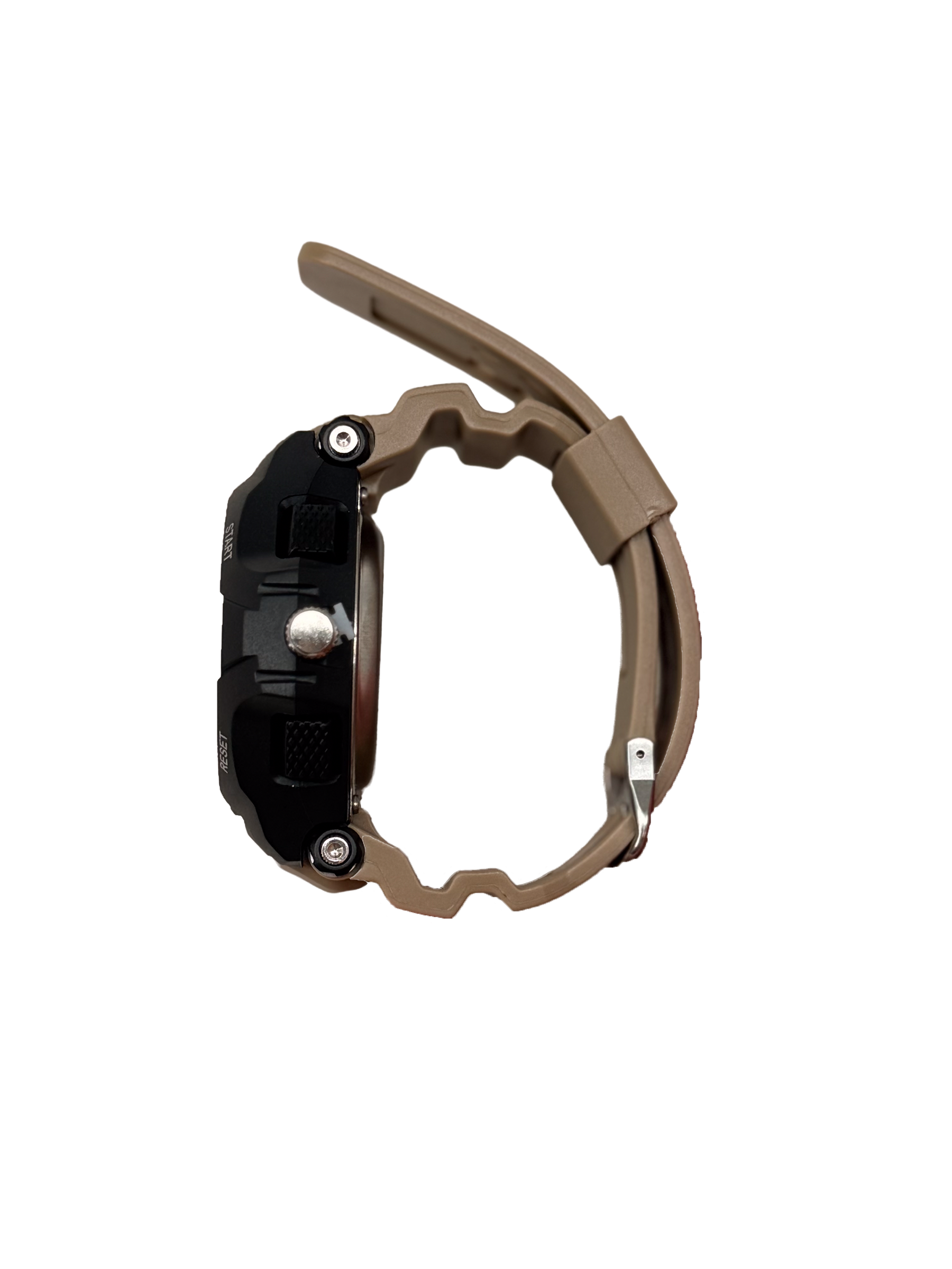 Sahara rugged watch back view - Offroad Watch Co.