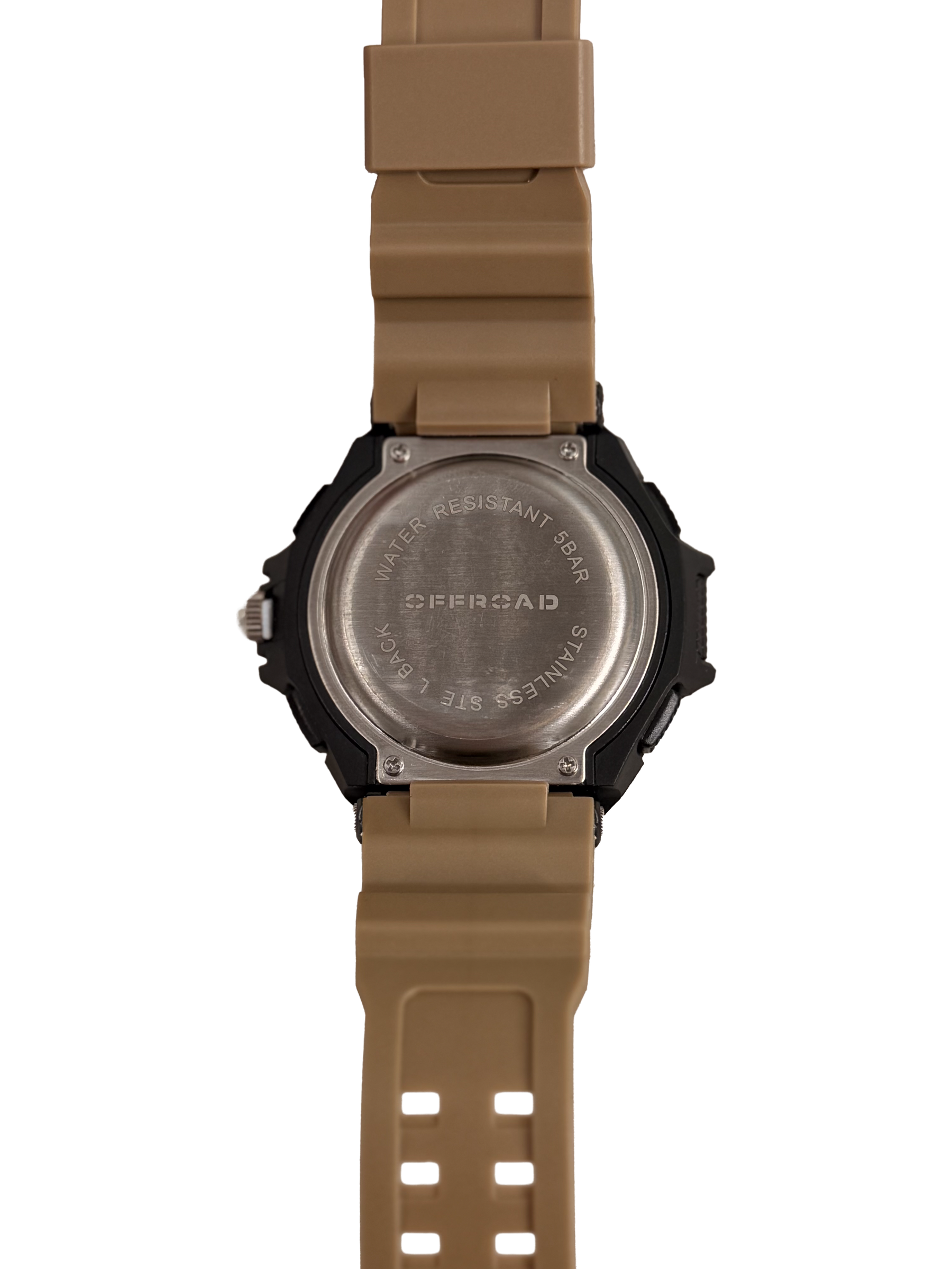 Sahara outdoor watch close up detail - Offroad Watch Co.