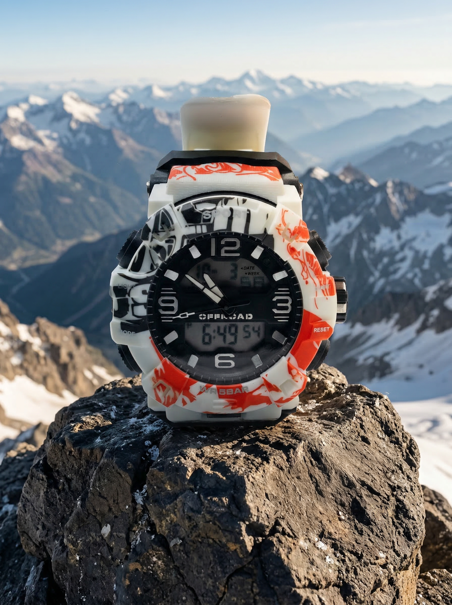 Summit rugged outdoor watch dual display - Offroad Watch Co.