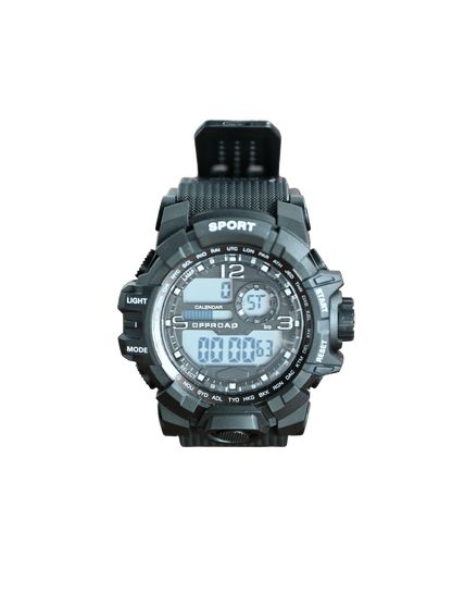 Timberline shockproof water resistant watch detail - Offroad Watch Co.