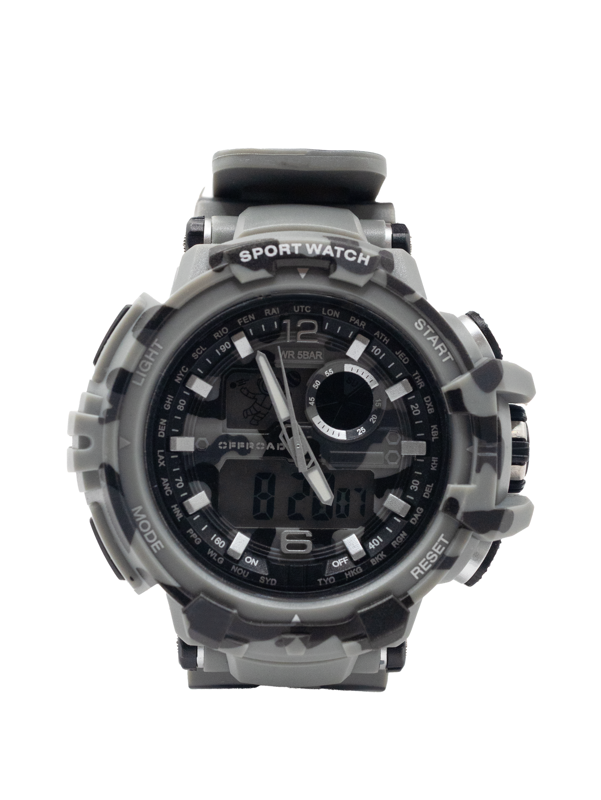 Titan Ridge shockproof water resistant watch detail - Offroad Watch Co.
