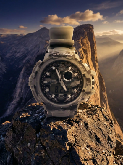 Titan Ridge tactical outdoor watch dual display - Offroad Watch Co.