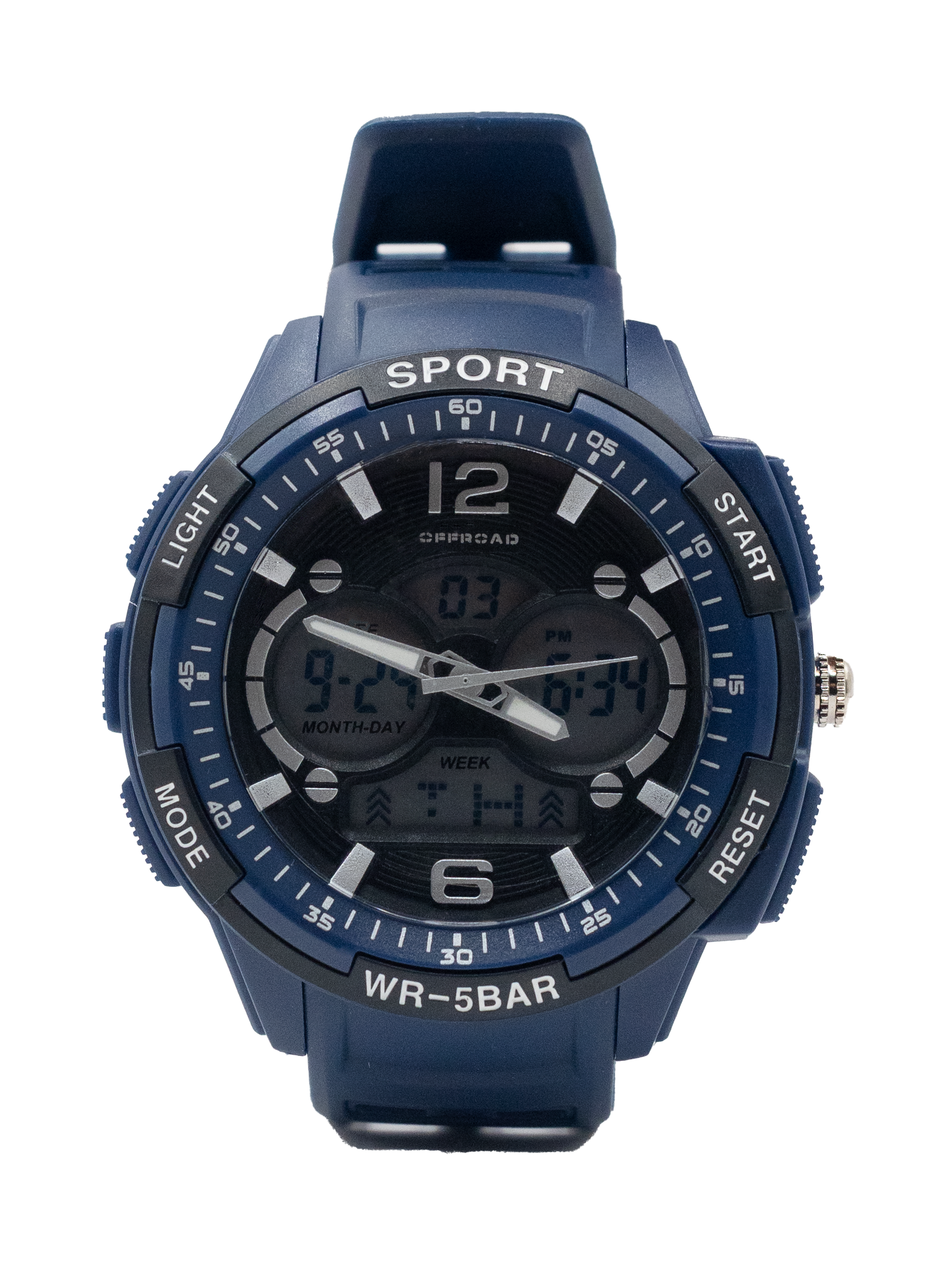 Trail Blazer shockproof water resistant watch detail - Offroad Watch Co.